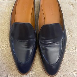 EVERLANE Modern Loafer Blue Slip On Mule size 8